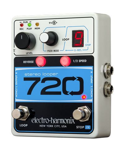 Electro-Harmonix Unveils the 720 Stereo Looper