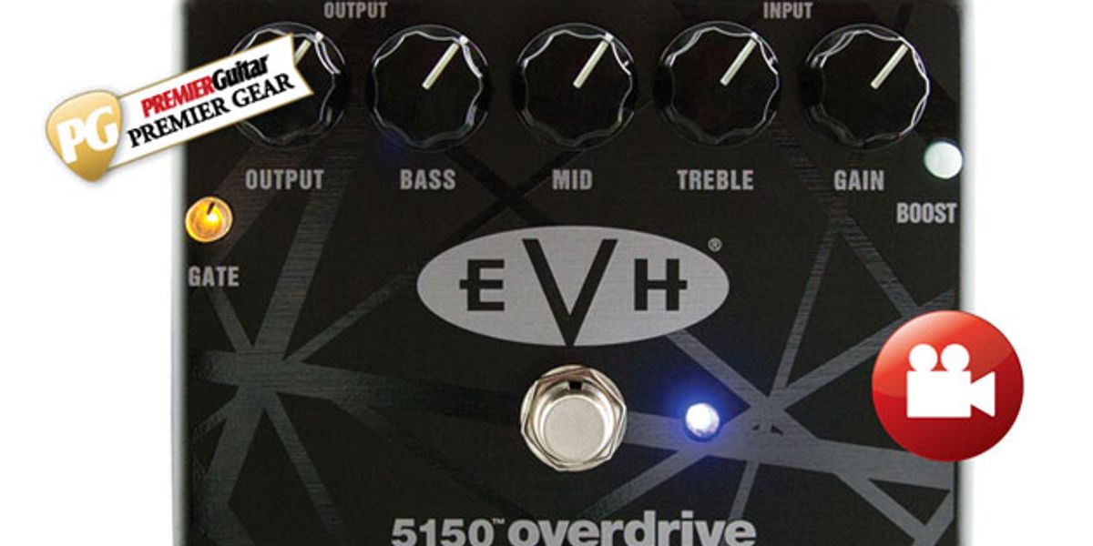 Onleesbaar sensatie bereiden MXR EVH 5150 Overdrive Review - Premier Guitar
