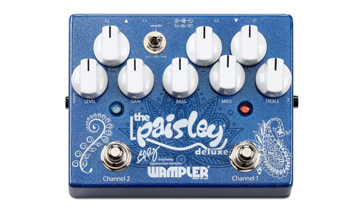 Wampler Pedals Introduces the Paisley Drive Deluxe