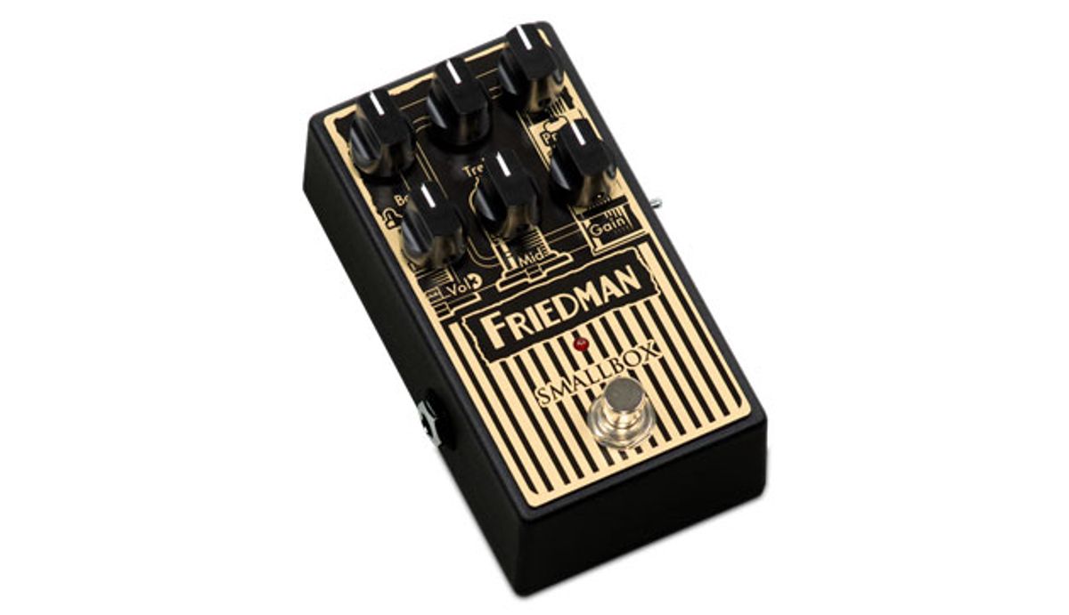 Friedman Unveils the Smallbox Overdrive
