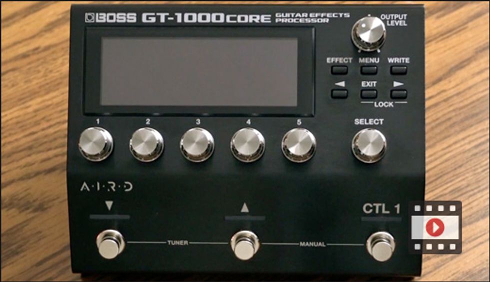 First Look: Boss GT-1000CORE