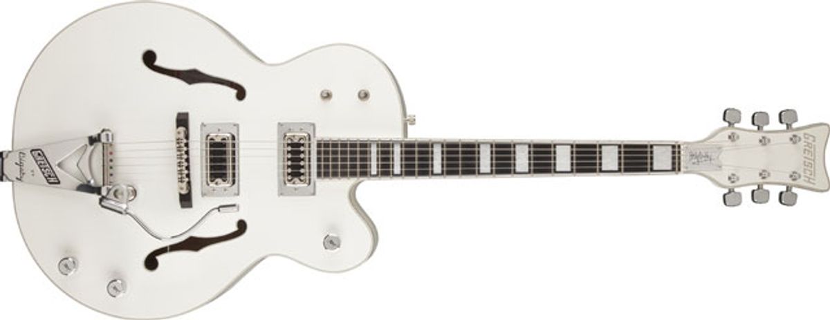 Gretsch Introduces Billy Duffy White Falcon
