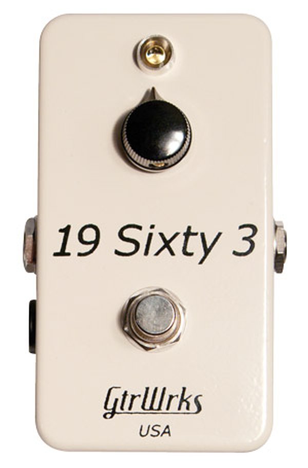 Gtrwrks 19 Sixty 3 Boost Pedal Review - Premier Guitar