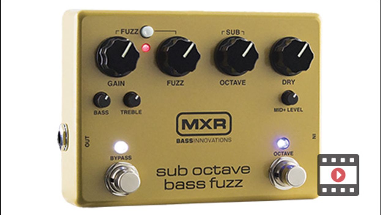 MXR M287 Sub Octave Bass Fuzz Review