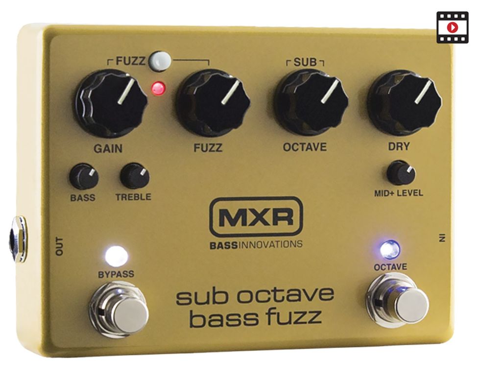 MXR M287 Sub Octave Bass Fuzz Review