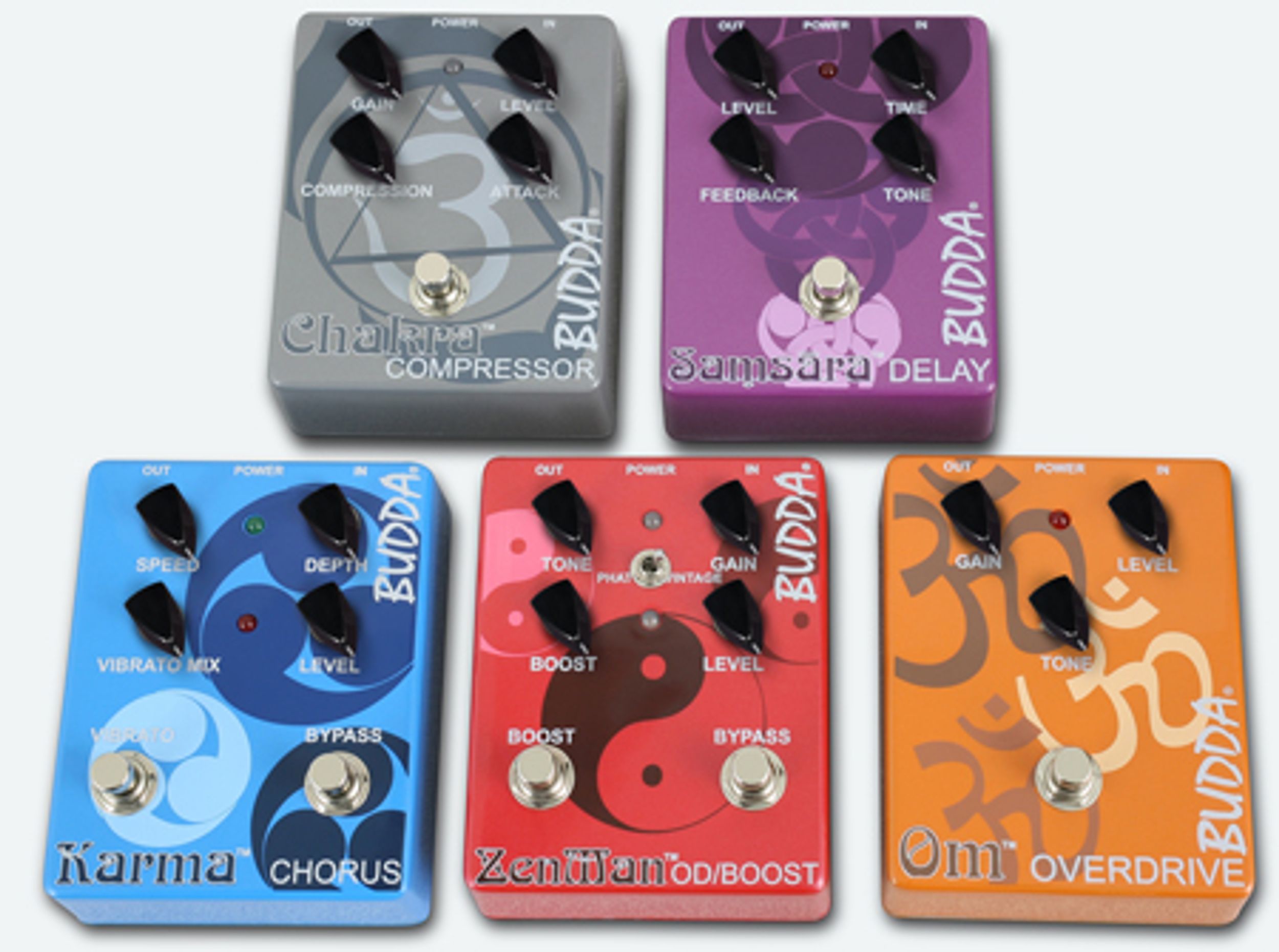 Budda Amplification Introduces Five New Boutique Guitar Effects Pedals