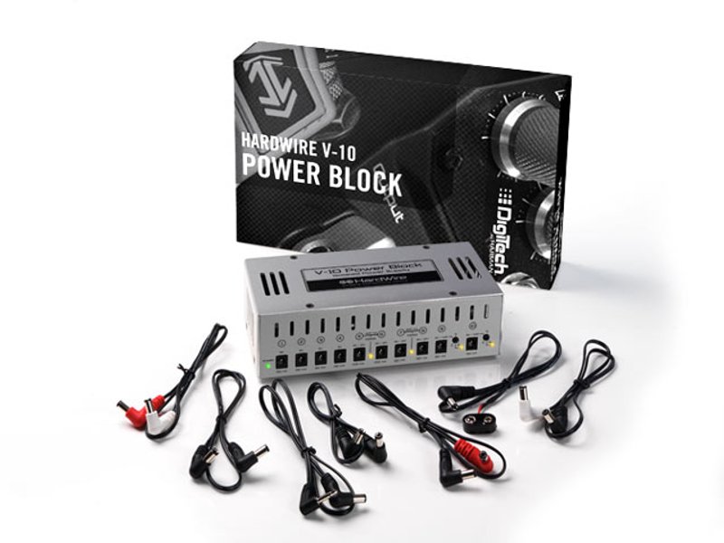 Digitech Launches HardWire V-10 Pedal Power Supply - Premier Guitar