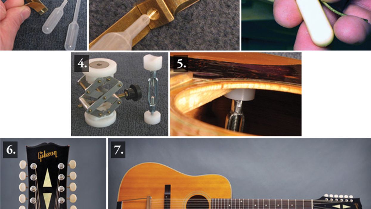 Gluing Braces Inside a 1967 B-45-12N