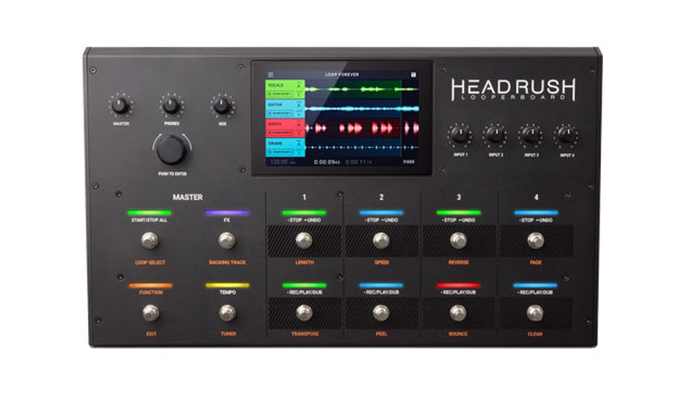 Headrush Releases Looperboard Update with Firmware 2.0
