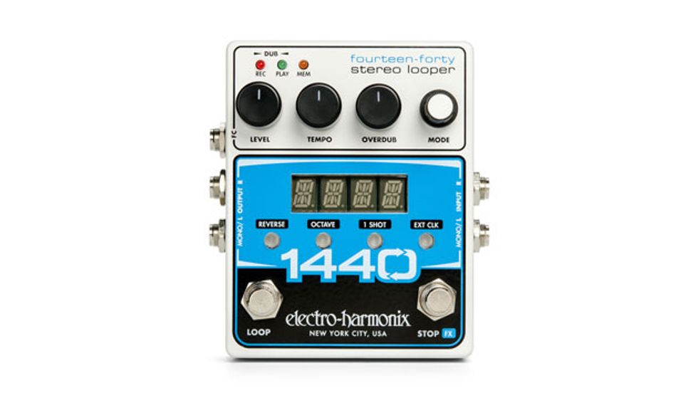 Electro-Harmonix Launches the 1440 Stereo Looper