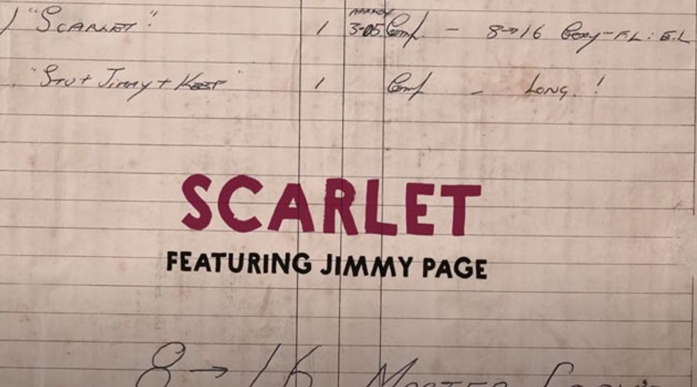 Jimmy Page Featured in Unearthed Rolling Stones Track from 1974