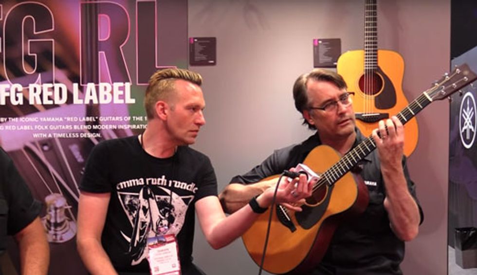 Summer NAMM 2019: Yamaha FG Red Label Series Acoustics Demo