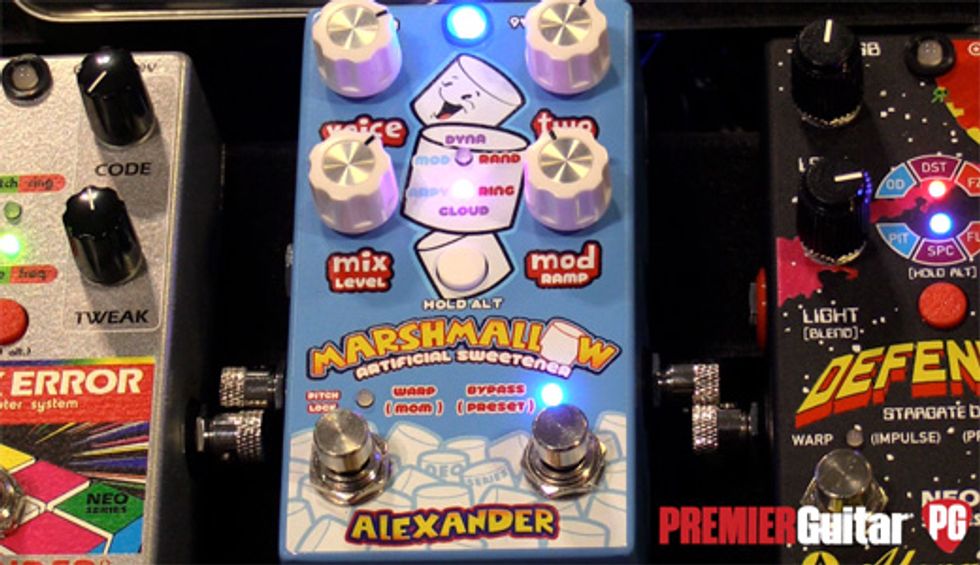 Summer NAMM 2019: Alexander Pedals Marshmallow Demos