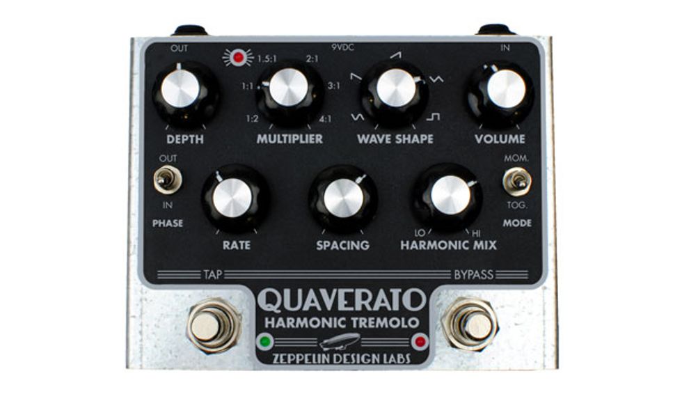 Zeppelin Design Labs Announces the Quaverato Harmonic Tremolo