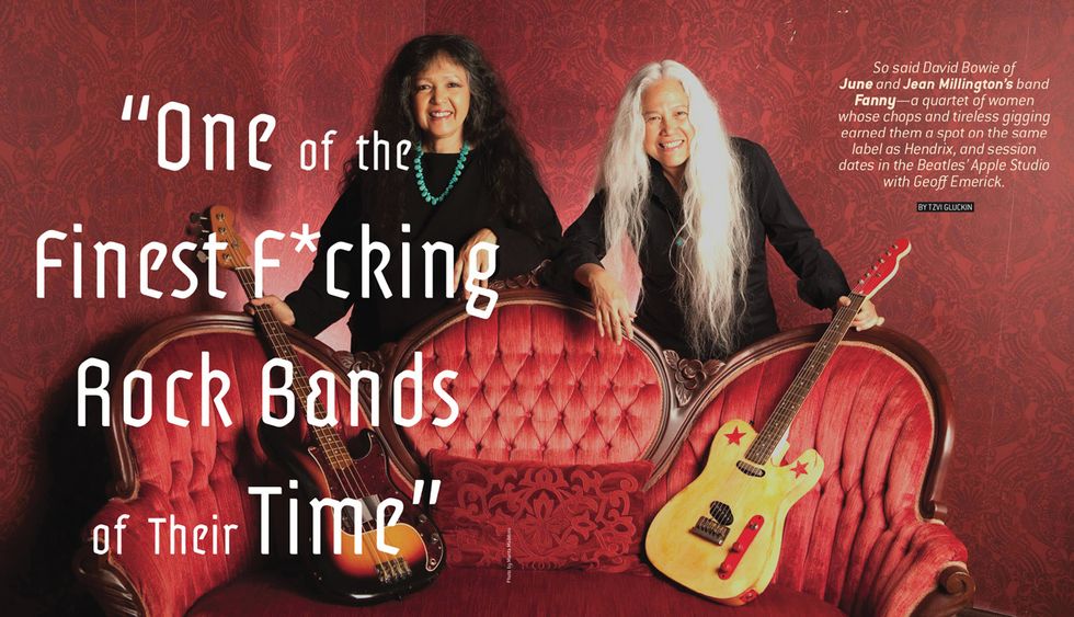 “One of the Finest F*cking Rock Bands of Their Time”: Fanny’s June and Jean Millington