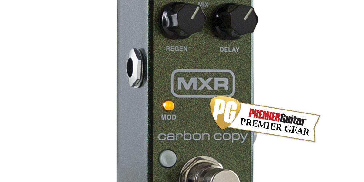 MXR Carbon Copy Mini Review - Premier Guitar