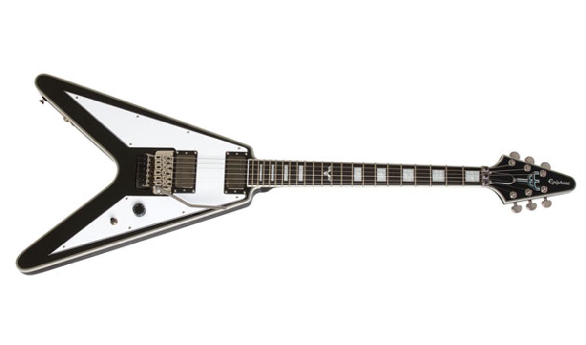 Epiphone Presents the Richie Faulkner Flying V Custom Outfit