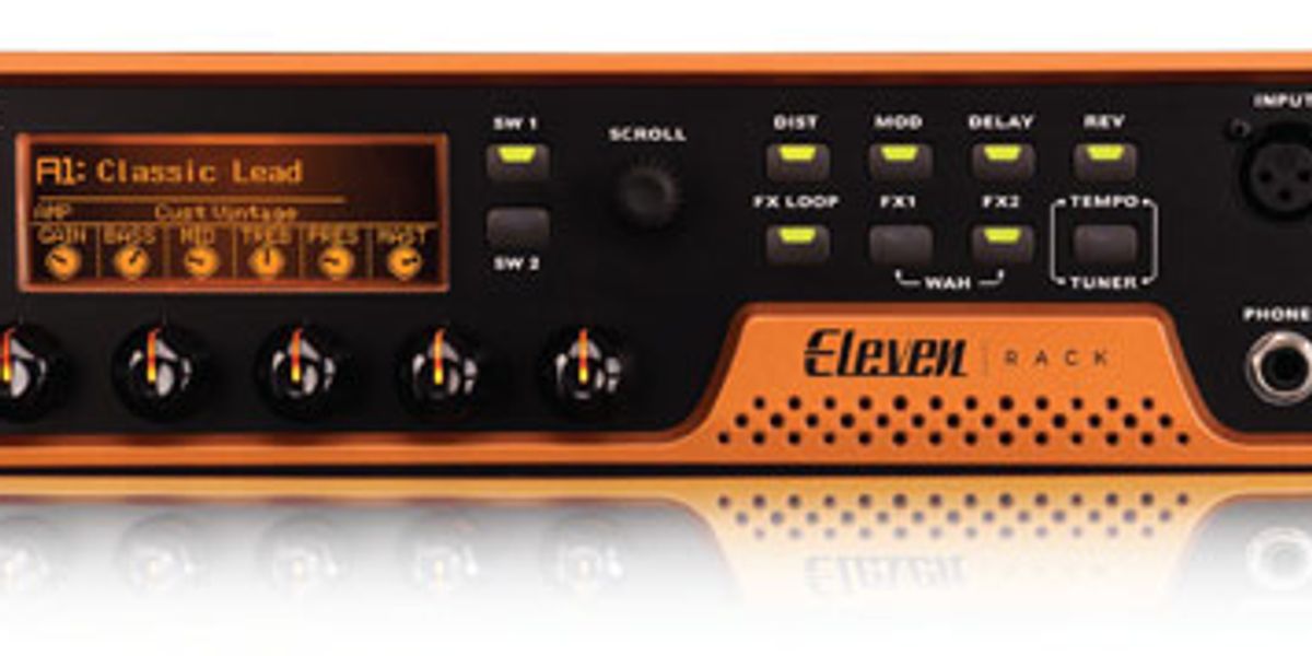 Digidesign Eleven Rack Review - Premier Guitar