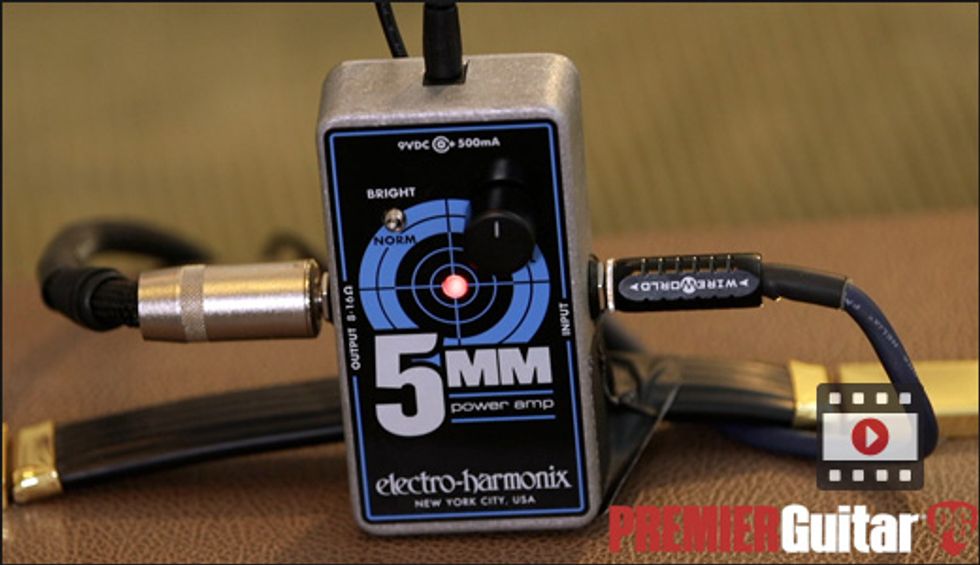 First Look: Electro-Harmonix 5MM Power Amp