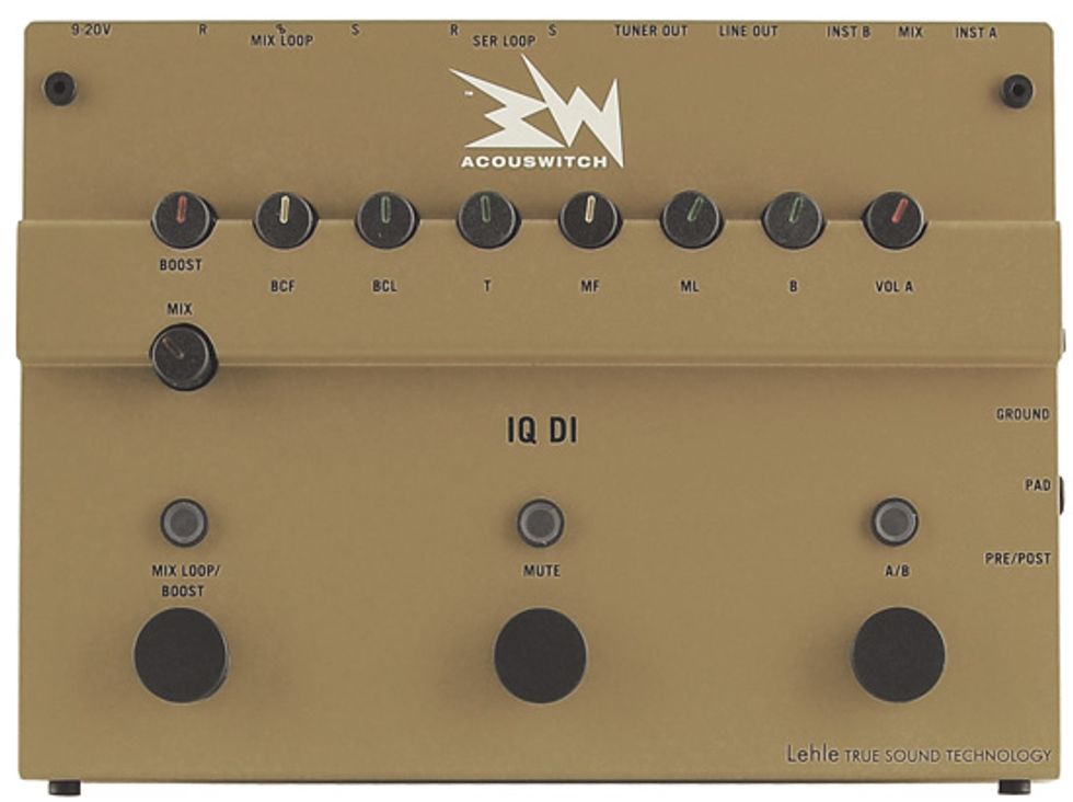 Ruppert Musical Instruments Acouswitch IQ DI Review