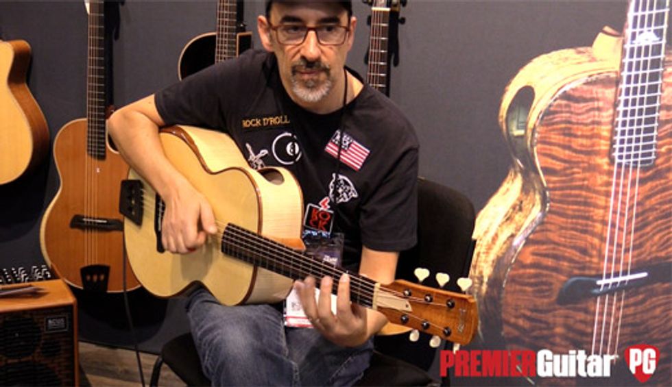 NAMM '19 - Batson Guitars Custom Parlor Demo