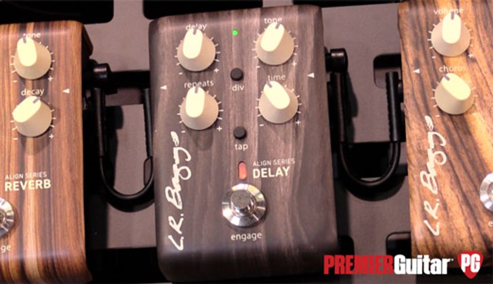 NAMM '19 - L.R. Baggs Align Series Chorus & Delay Demos