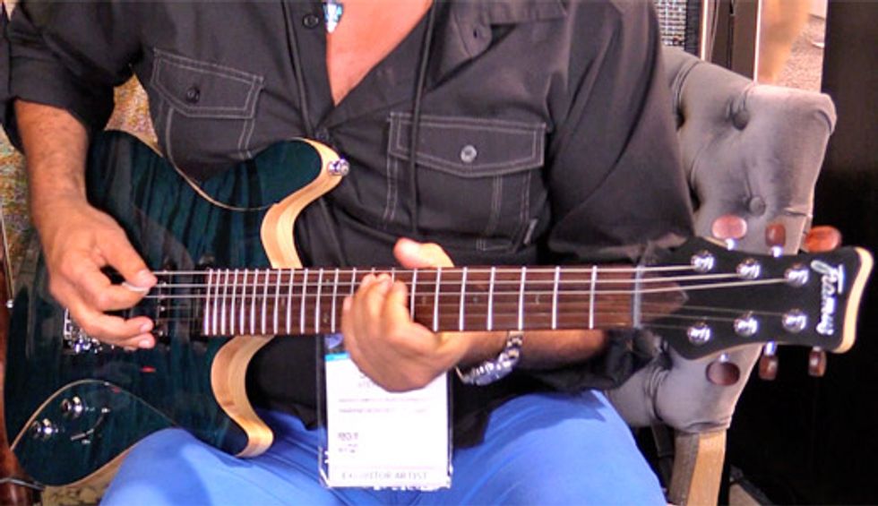 NAMM '19 - Framus Diablo II Supreme X Demo with Stevie Salas
