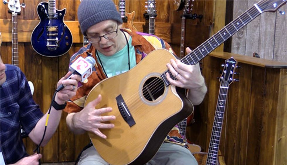 NAMM '19 - Prestige Guitars Devin Townsend Empath Prototype Signature Acoustic Demo