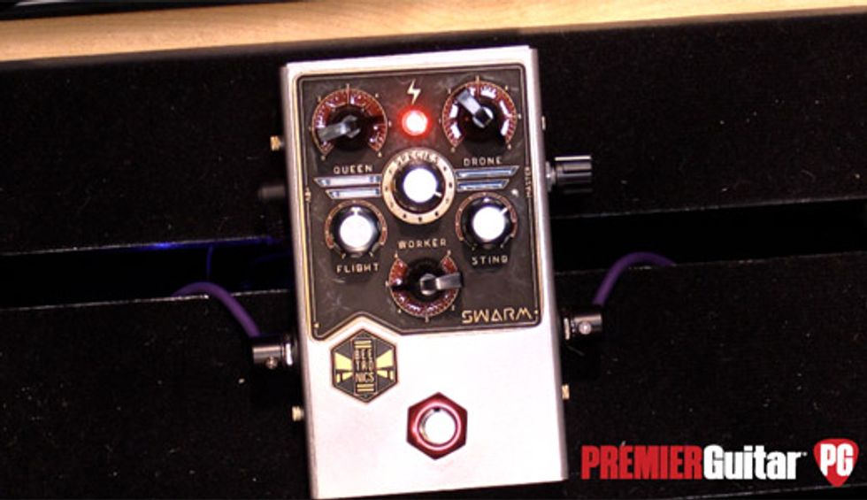 NAMM '19 - Beetronics Swarm Fuzz & Harmonizer Demo