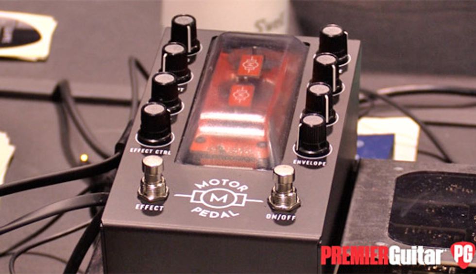 NAMM '19 - Gamechanger Audio Motor Pedal Demo