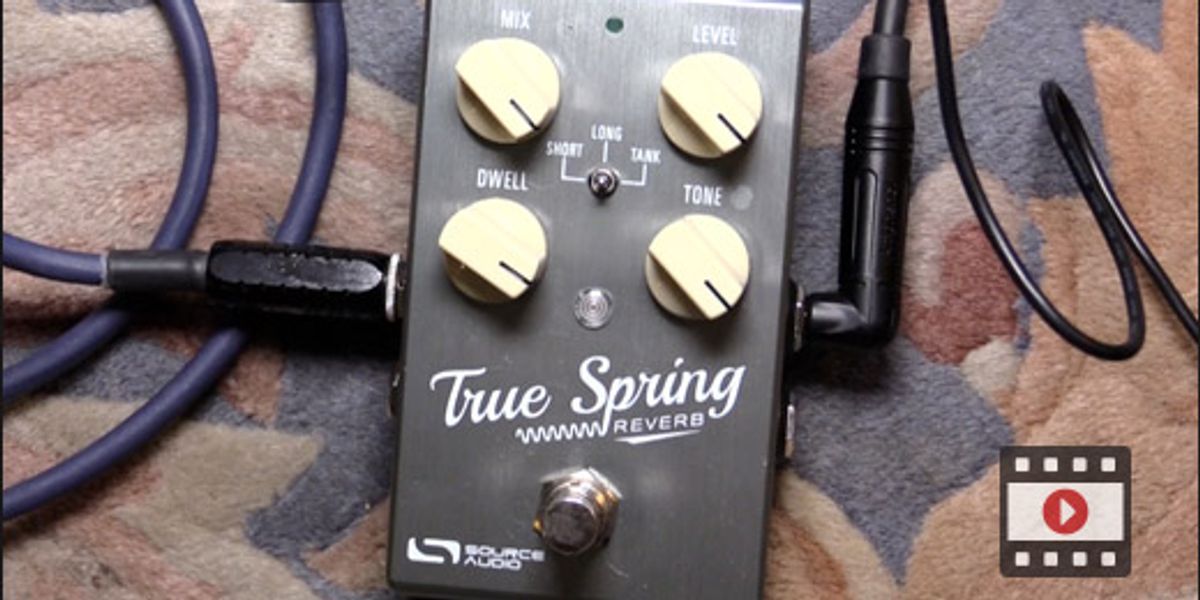 First Look: Source Audio True Spring - Premier Guitar