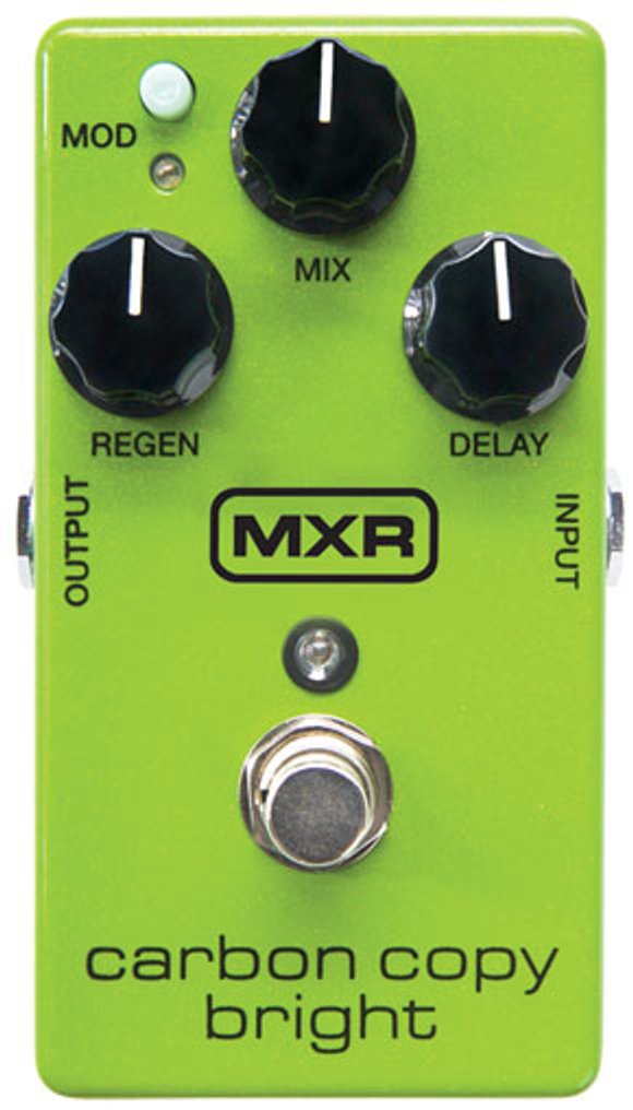 Quick Hit: MXR Carbon Copy Bright - Premier Guitar
