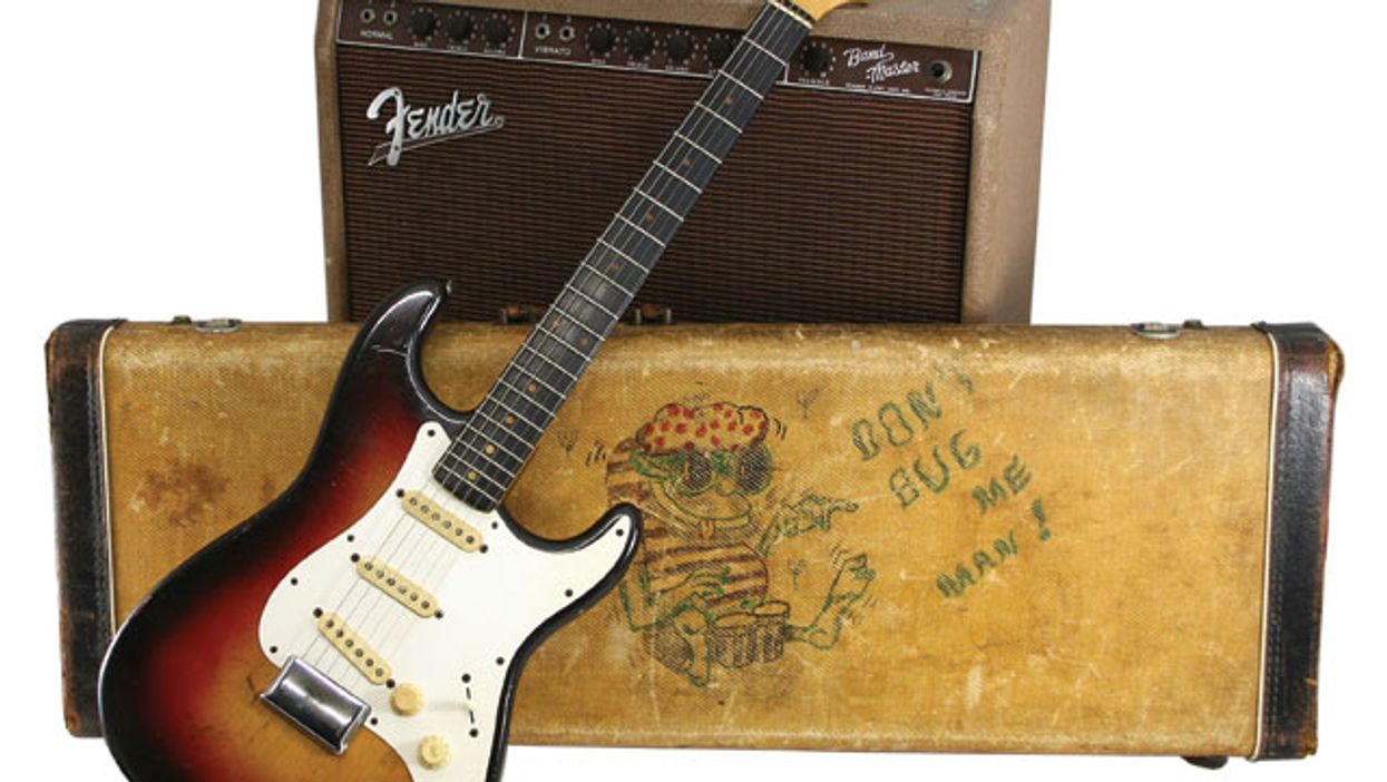 1959 Fender Stratocaster Serial Number 38098