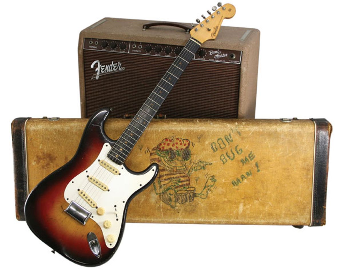1959 Fender Stratocaster Serial Number 38098