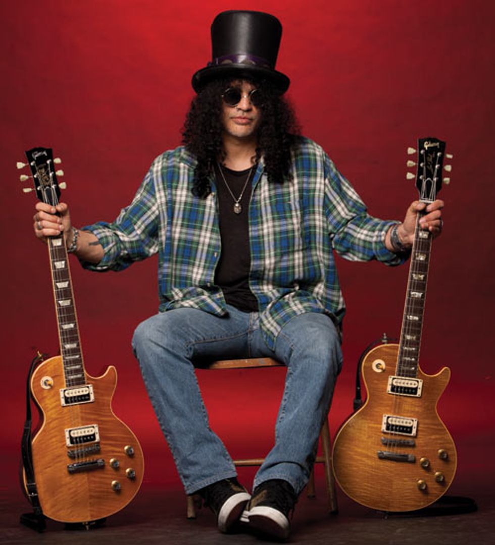 The Legend of Slash’s Appetite for Destruction Les Paul Premier Guitar