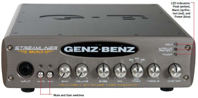 Genz Benz Streamliner 900 Bass Amp Review