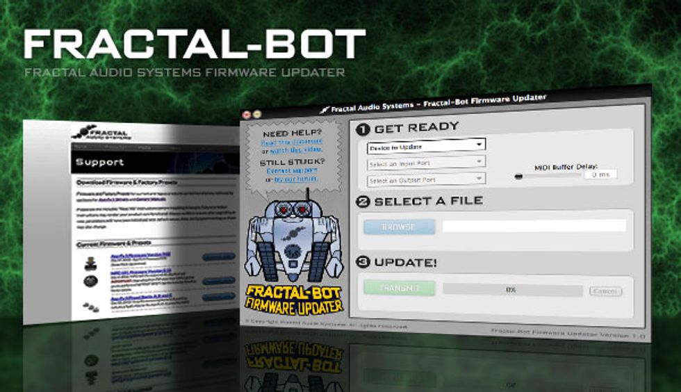 Fractal Audio Releases Fractal-Bot Firmware Updater