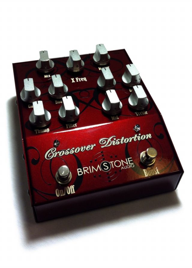 Brimstone Audio Unveils Crossover Distortion Pedal