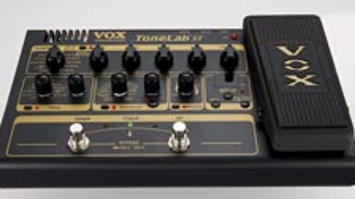 VOX Adds to Valvetronix Pedal Line