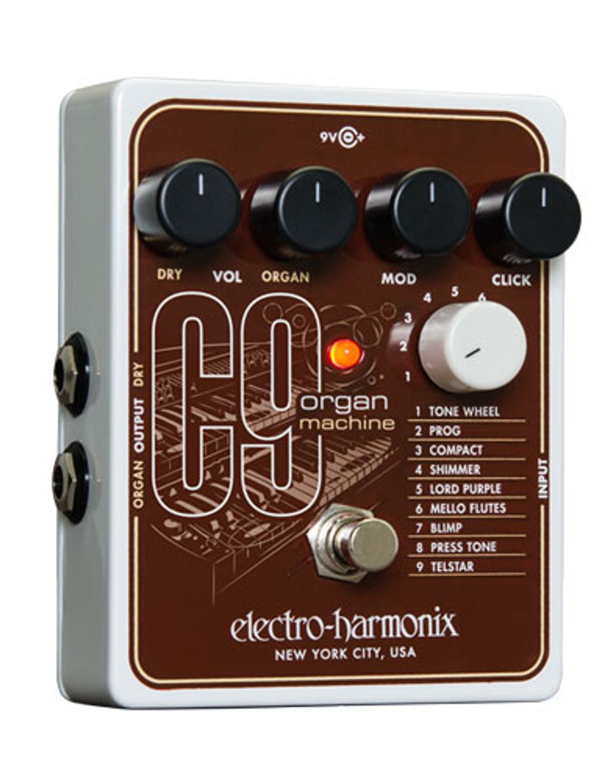 Electro-Harmonix Introduces the C9 Organ Machine