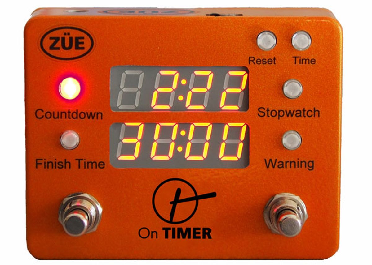 ZÜE Engineering Releases the On Timer Pedalboard Clock