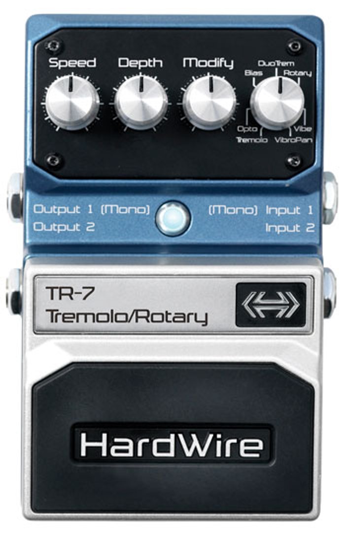 HardWire TR-7 Tremolo/Rotary Pedal Review - Premier Guitar