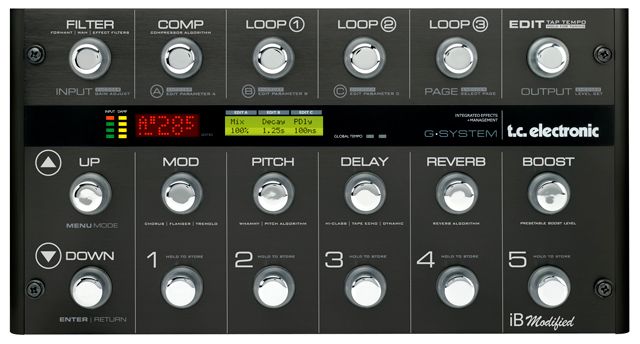 TC Electronic Introduces "iB Modified" G-System and Nova Delay