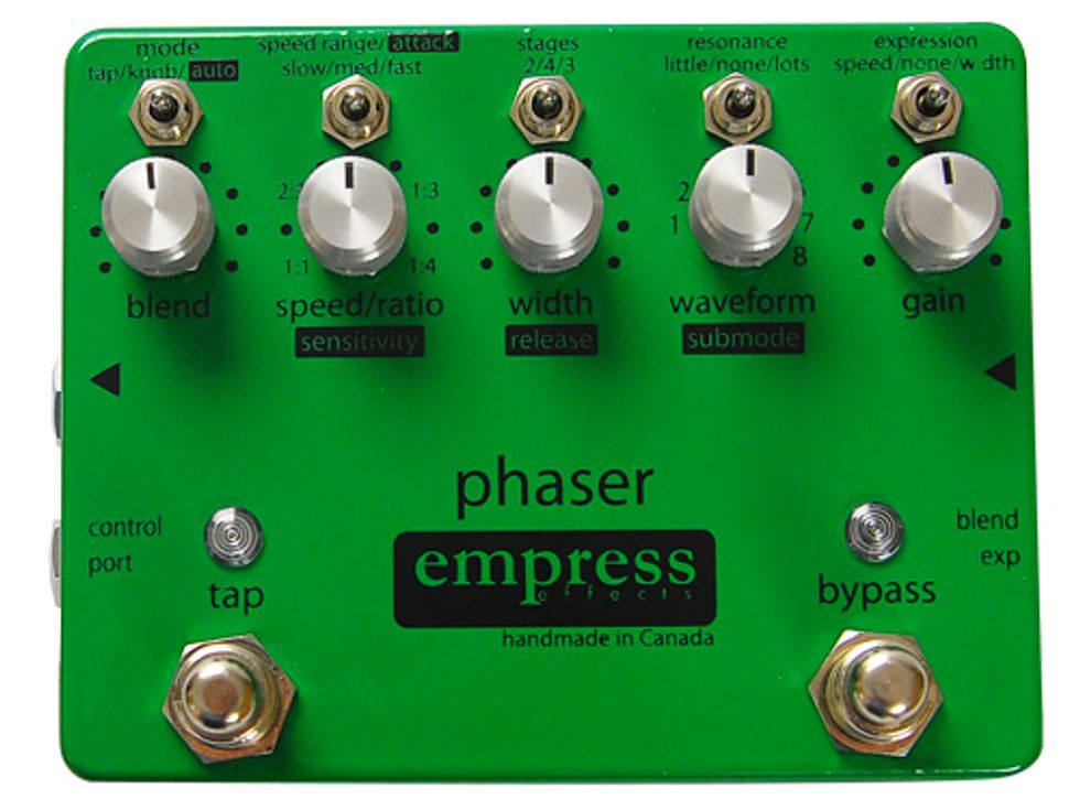 Empress Phaser Pedal Review
