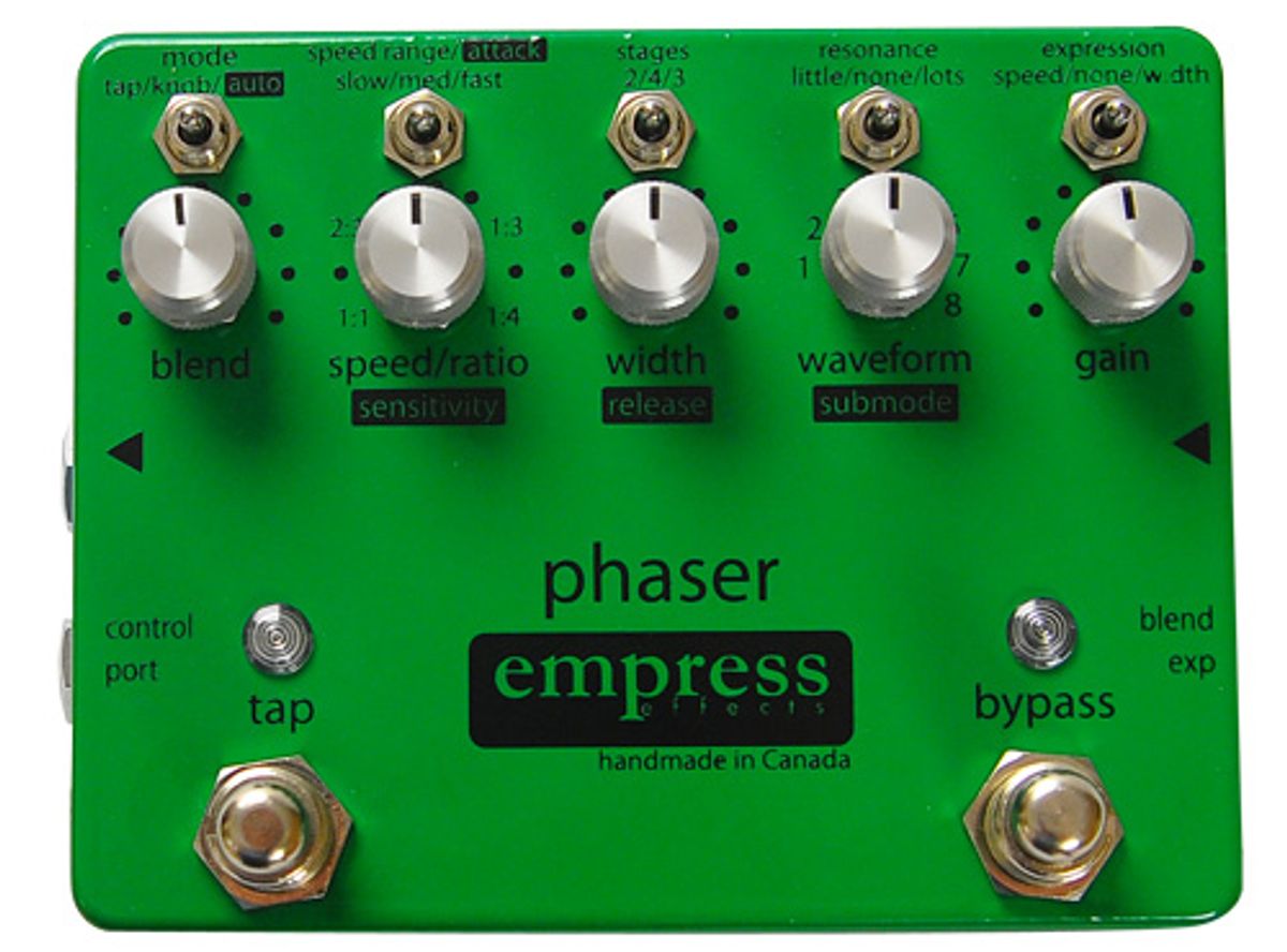 Empress Phaser Pedal Review