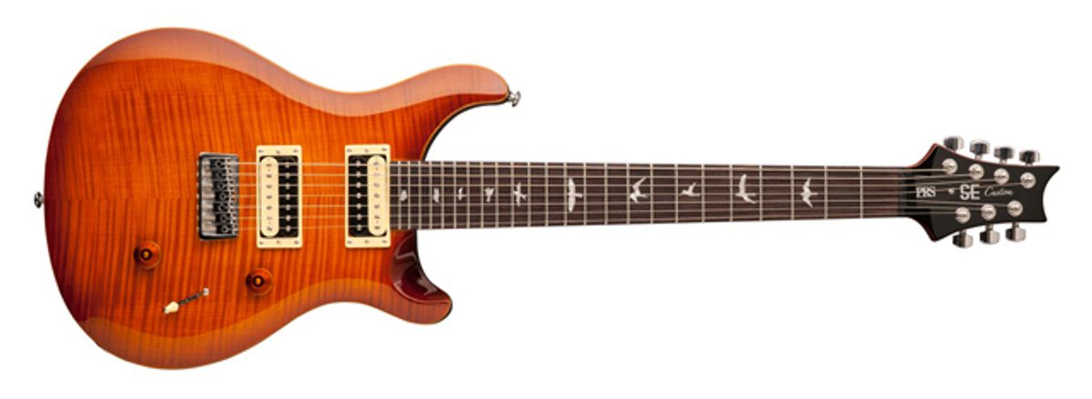 PRS Introduces the SE Custom 24 7-String Electric Guitar