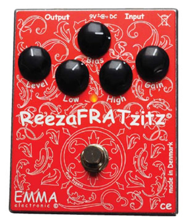 Emma RF-2 ReezaFRATzitz Pedal Review: Top Distortion - Premier Guitar