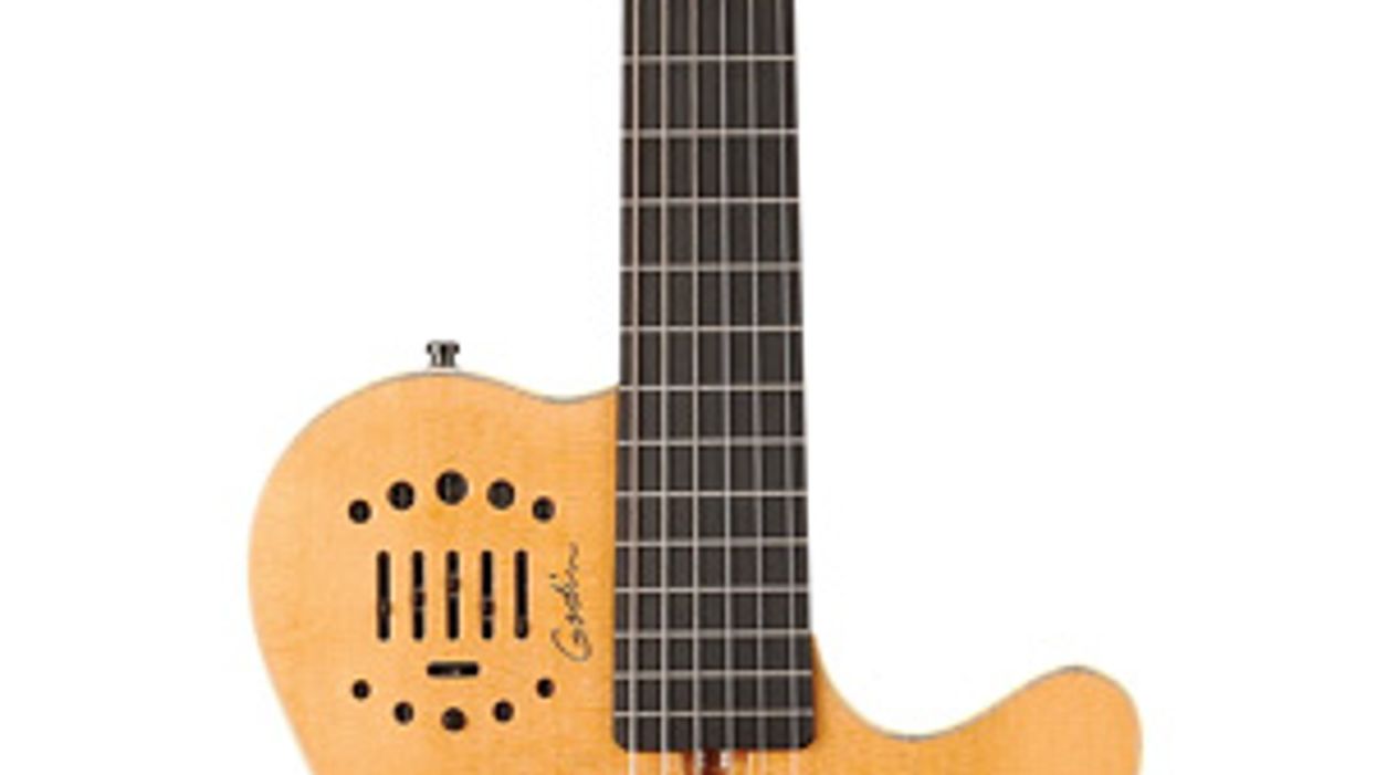 Godin Multiac Grand Concert Duet Ambiance Acoustic Electric Guitar Review