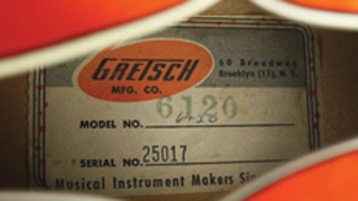 1957 Gretsch Chet Atkins Hollowbody 6120