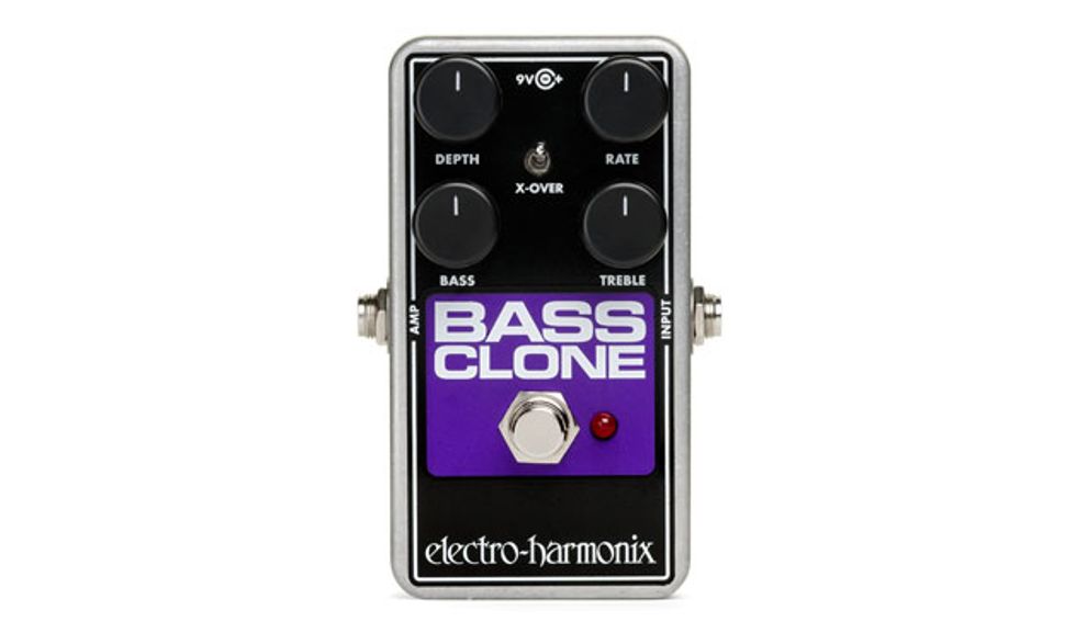 Electro-Harmonix Introduces the Bass Clone Chorus Pedal